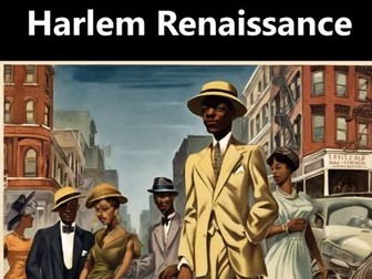 Harlem Renaissance Worksheet Packet (32 Assignments)