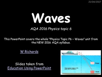 2016 AQA Physics topic 6 - Waves