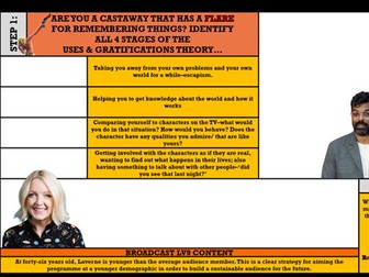 2027 EDUQAS GCSE MEDIA EXAMS ONWARDS: RADIO AUDIENCE AND CONTEXTS ' DESERT ISLAND DISCS'