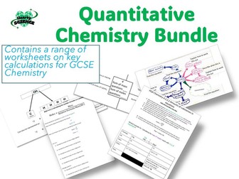 Quantitative Chemistry Worksheets