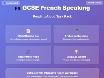 GCSE French Reading aloud task