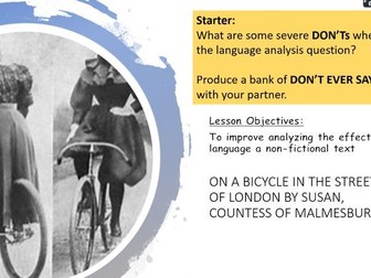 AQA English Language Q2 Paper 2