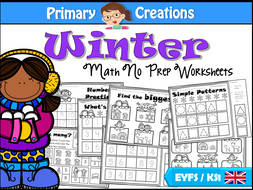 Winter Maths Activities for PreK (UK Edition)