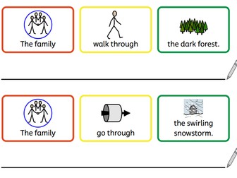 We're going on a bear hunt- Colour semantics.
