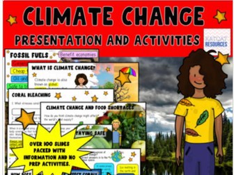 Climate Change - No Prep Lesson - PowerPoint™