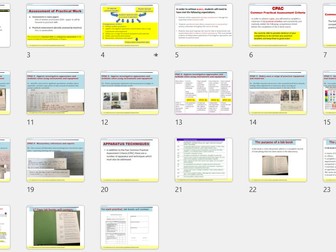 Lesson - Introduction to A-level Physics - Practicals and CPACs