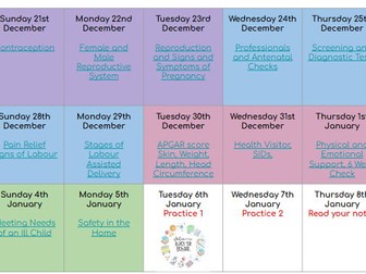 OCR Child Development Revision Powerpoint and Practice Papers