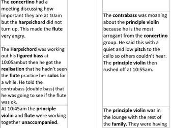 Bach Brandenburg Concerto Murder Mystery GCSE 9-1 Edxcel resource