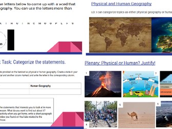 Physical and Human Geography