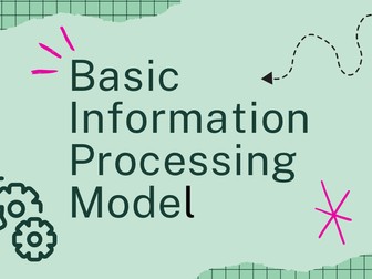 AQA GCSE PE Basic Information Processing Model Powerpoint
