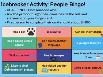 Icebreaker Activities