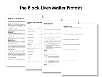 The Black Lives Matter Protests