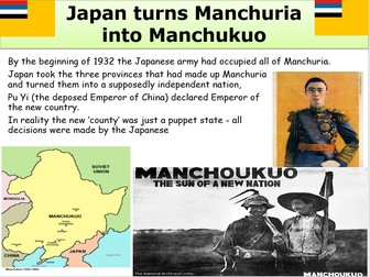 Manchurian Crisis and the League of Nations - Full Lesson