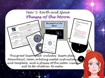 Space - Phases of the Moon Year 5 Lesson 4