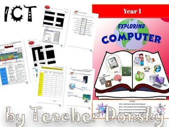 ICT Worksheet for Year 1