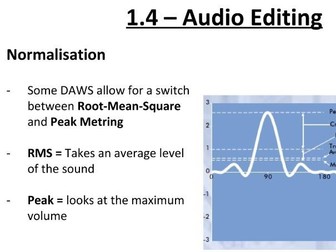 Music Technology A-Level: Audio Editing