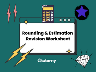 KS3 Maths Estimation & Rounding Revision Sheet