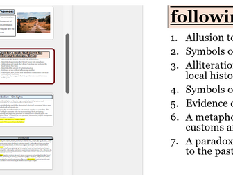 A Long Journey Musaemura Zimunya Full Lesson PowerPoint