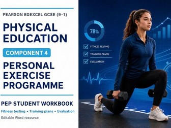 Edexcel GCSE PE PEP Workbook