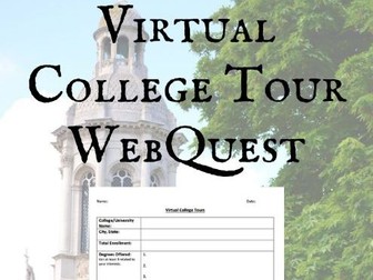 Virtual College Tour Webquest