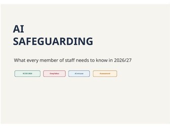 KCSIE 2026 AI Safeguarding CPD – Ready-to-Deliver INSET