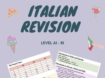 Italian Grammar Revision Document