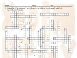 Doctor's, Illnesses and Injuries Interactive Spanish Crossword-Google ...