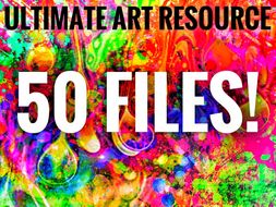 ART. Ultimate Art Department Resource - 50 Resources!