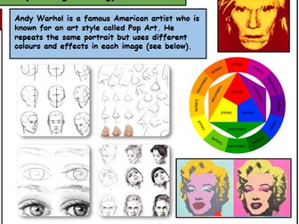 Andy Warhol Portraits (KS2)