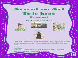 Accent on Art - 10 Mexican and Spanish Artists Bundle for the Spanish (or Bilingual) Classroom