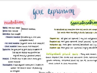 AQA A level Biolgy topic 8
