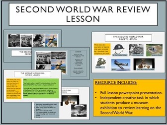 Second World War Review Lesson