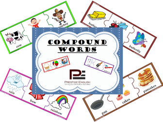 Compound Words Puzzle / Jigsaw