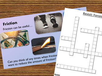 Year 5 Differentiated Friction Investigation Lesson
