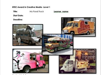 Food Truck Project/ Design, graphic