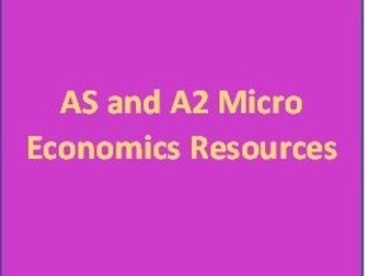 WJEC A-Level Economic Course Resources