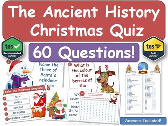 Ancient History Christmas Quiz!