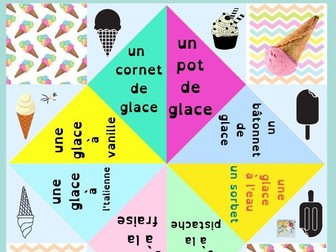 French bundle - les glaces / ice creams