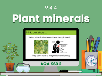 Plant minerals