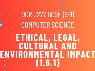 Ethical issues J277