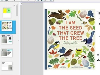 LKS2 Guided Reading Poetry Sequence (7 Lessons) - I Am The Seed