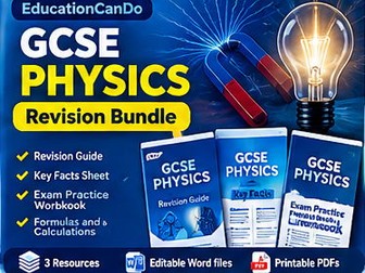 GCSE Physics Revision Bundle | Revision Guide, Key Facts & Exam Practice