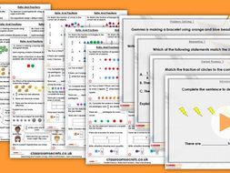Year 6 Ratio and Fractions Spring Block 6 Step 2 Maths Lesson Pack