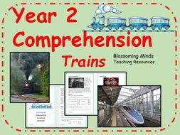 Year 2 non-fiction comprehension - Trains