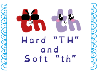 TH digraph phonics intervention book