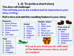 How to write a short story lesson