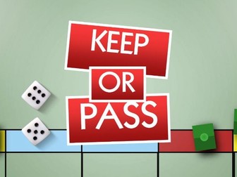 Review Revision Game Keep or Pass