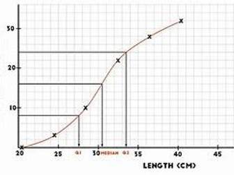 IGCSE Frequency Tables / Cumulative Frequency Test