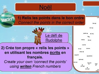 French Christmas lesson (with definite articles) - KS3