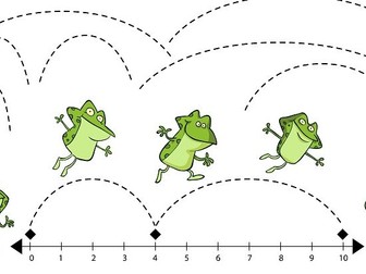 Number Line Practice (0-10) and (0-20)